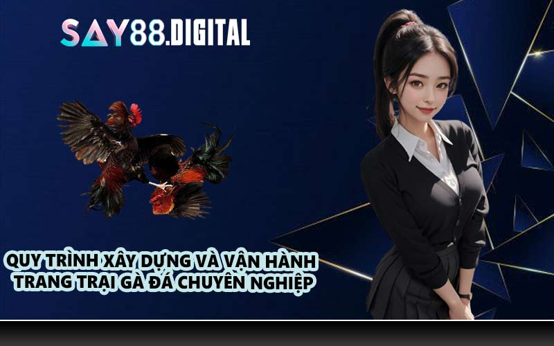 Quy trình xây dựng và vận hành trang trại gà đá chuyên nghiệp